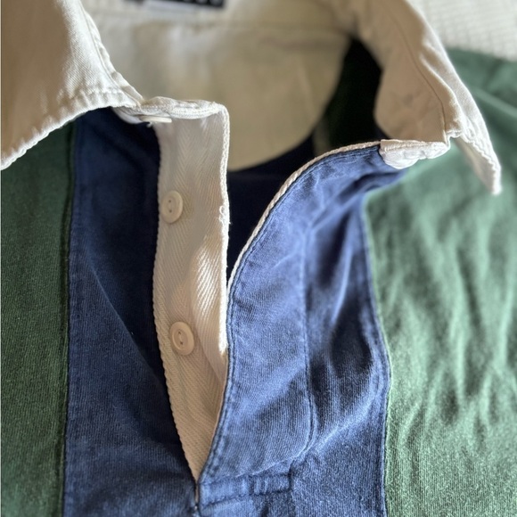 American Weekend Vintage Colorblock 90s Mens Shirt Size Large - Picture 4 of 7